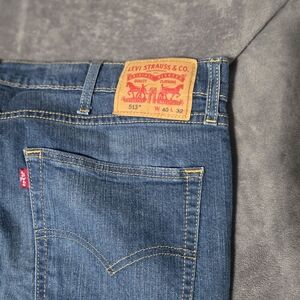 Levi's Classic Blue Slim Straight Jeans